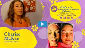 Testimonials Video of Client at Petra’s Massage Therapy & Weight Loss Clinic  in Oklahoma City, OKC